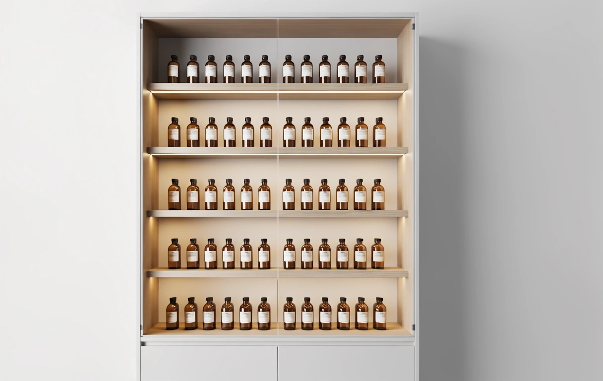 Premium supplement storage